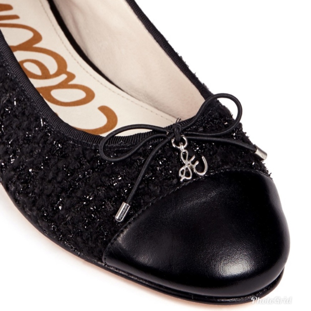 Sam Edelman Sara Cap Toe Tweed Flats